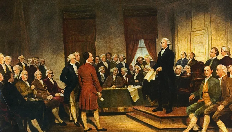 Washington a Ústava: vytvorenie republiky a obmedzenie jej prísľubov